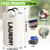 Garnen 90L Large Capacity Foldable Laundry Hamper for Clothes Storage