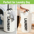 Garnen 90L Large Capacity Foldable Laundry Hamper for Clothes Storage