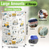 Garnen 80L Large Capacity Foldable Waterproof Storage Bucket, Kids’ Construction Truck Design - Blue/Yellow/White