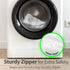 Garnen Honeycomb Mesh Washing Machine Laundry Bag for Shoes (15.7 x 7.5") - White