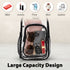 Garnen Clear Crossbody Bags for Stadium Events, Clear Purse Crossbody Sling Bag with Zipper & Adjustable Strap Clear Stadium Approved See Through Bag