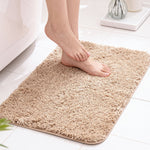 Garnen Microfiber Bath Mat - Non-Slip Absorbent Bathroom Rug, 50x80 cm