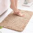 Garnen Microfiber Bath Mat - Non-Slip Absorbent Bathroom Rug, 50x80 cm