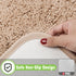 Garnen Microfiber Bath Mat - Non-Slip Absorbent Bathroom Rug, 50x80 cm