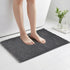 Garnen Tufted Microfiber Bath Mat - Textured Non-Slip Design, 40x60 cm