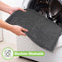 Garnen Tufted Microfiber Bath Mat - Textured Non-Slip Design, 40x60 cm