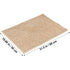 Garnen Tufted Microfiber Bath Mat - Textured Non-Slip Design, 50x80 cm