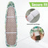 Garnen Ironing Board Cover and Pad 15"x54", Replacement Iron Board Cover With Padding 6mm Extra Thick Standard Ironing Board Cover