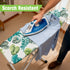 Garnen Ironing Board Cover and Pad 15"x54", Replacement Iron Board Cover With Padding 6mm Extra Thick Standard Ironing Board Cover