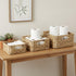 Garnen 3-Pack Organizer Wicker Baskets, Nested Storage Set with Handles