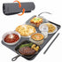 Garnen Warming Mat for Food, Electric Food Warming Mat, 23"x15" Silicone Food Warmer with 9 Temp Level, 8 Timer Settings, Portable Roll-Up Heating Mat