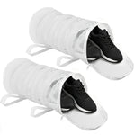 Garnen Shoe Washing Bag, Reusable Sneaker Shoe Laundry Bags for Washer Dryer Machine, Durable Mesh Washing Bag for Running Shoes, Socks, Bras, White