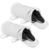 Garnen Shoe Washing Bag, Reusable Sneaker Shoe Laundry Bags for Washer Dryer Machine, Durable Mesh Washing Bag for Running Shoes, Socks, Bras, White