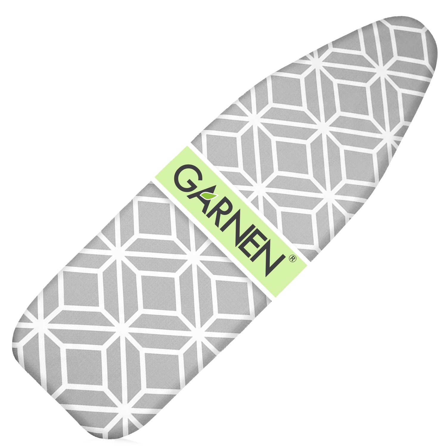 Garnen Cotton Ironing Board Cover with 7mm Fiber Pad, Scorch & Stain Resistant Heavy Duty