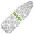 Garnen Cotton Ironing Board Cover with 7mm Fiber Pad, Scorch & Stain Resistant Heavy Duty