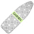Garnen Cotton Ironing Board Cover with 7mm Fiber Pad, Scorch & Stain Resistant Heavy Duty