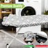 Garnen Cotton Ironing Board Cover with 7mm Fiber Pad, Scorch & Stain Resistant Heavy Duty