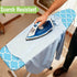 Garnen Cotton Ironing Board Cover with 7mm Fiber Pad, Scorch & Stain Resistant Heavy Duty