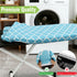 Garnen Cotton Ironing Board Cover with 7mm Fiber Pad, Scorch & Stain Resistant Heavy Duty