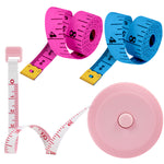 Garnen 3x Body Measuring Tape Body Tape Measure, Flexible & Retractable Measuring Tape for Body Measurements Sewing Cloth Fabric Tape Measure 60"