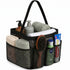 Garnen Portable Mesh Storage Baskets Shower Caddy, Quick Dry Multi-Pocket Tote Organizer for College Dorm Gym Camping