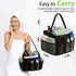 Garnen Portable Mesh Storage Baskets Shower Caddy, Quick Dry Multi-Pocket Tote Organizer for College Dorm Gym Camping