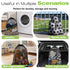 Garnen 2 Pack Large Mesh Laundry Bag with Drawstring for Washing Machine, Heavy Duty Clothes & Hamper Liner Pouch, Black