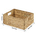 Garnen 2 Pack Pantry Basket Organizer, Woven Baskets for Pantry Organization, Pantry Storage Basket for Organizing 15"x11" Wicker Baskets with Handles