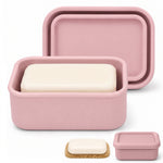 Garnen Travel Soap Holder & Case with Lid