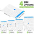 Garnen 2-Pack Vacuum Seal Storage Bags for Clothes & Bedding