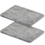 Garnen Microfiber Bath Mat - Non-Slip Absorbent Bathroom Rug, 50x80 cm