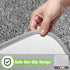 Garnen Microfiber Bath Mat - Non-Slip Absorbent Bathroom Rug, 50x80 cm