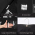 Mber 40" Hanging Suit Garment Bag with Clear Window, Black