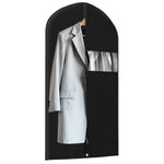 Mber 47" Suit Bag Garment Bag for Travel and Storage, Suit Bags for Hanging Clothes with Zipper & Visible Transparent Window, Garment Bags for Storage Suits,T-shirts, Jackets and Coats