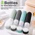 Garnen 8-Pack Silicone Travel Bottles Set for Toiletries, 90ml / 3 oz