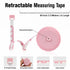 Garnen Retractable Measuring Tape, Dual-Sided Body & Sewing Tape Measure (60 in)