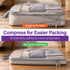 Garnen 5-Piece Travel Compression Packing Cubes Set - Luggage Organizers