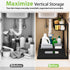 Garnen Metal 2-Tier Under Sink Organizer - Kitchen & Bathroom Cabinet Storage Rack