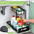 Garnen Metal 2-Tier Under Sink Organizer - Kitchen & Bathroom Cabinet Storage Rack