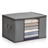 Garnen 80L Large Clothes Storage Bag for Bedding & Comforters - Foldable Organizer