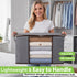 Garnen 80L Large Clothes Storage Bag for Bedding & Comforters - Foldable Organizer