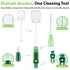 Garnen Multifunctional Water Bottle Cleaning Brush with Straw & Lid Cleaner