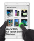 GreatShield COZY Smartphone Touch Gloves - Solid Color 10G - Black - Handheld (5 fingertips and whole) Size: Small/Medium