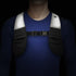 GreatShield GLO Waterproof LED Sport Vest with 2 Front Pockets - Black (Size L)