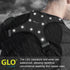 GreatShield GLO Waterproof LED Sport Vest with 2 Front Pockets - Black (Size L)