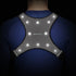 GreatShield GLO Waterproof LED Sport Vest with 2 Front Pockets - Gray (Size L)