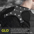 GreatShield GLO Waterproof LED Sport Vest with 2 Front Pockets - Gray (Size L)