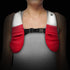 GreatShield GLO Waterproof LED Sport Vest with 2 Front Pockets - Red (Size L)