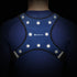 GreatShield GLO Waterproof LED Sport Vest with 2 Front Pockets - Blue (Size M)