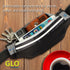 GreatShield GLO Waterproof LED Waist Belt - Black